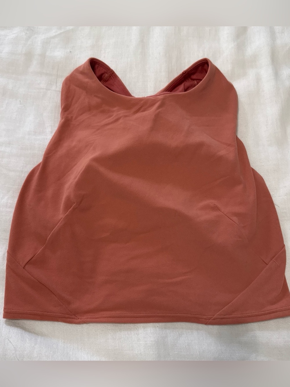 lululemon athletica Rosewood Pink Athletic Tank Top